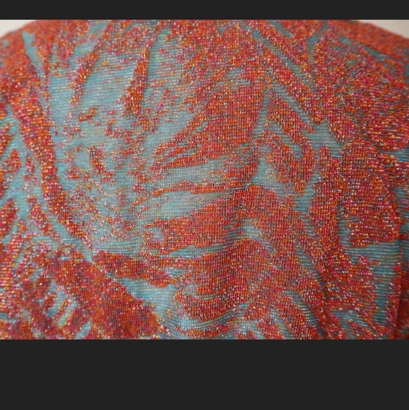 *Rare Find* Zara Trafaluc Lurex Wrap Top Size Small - Picture 8 of 9